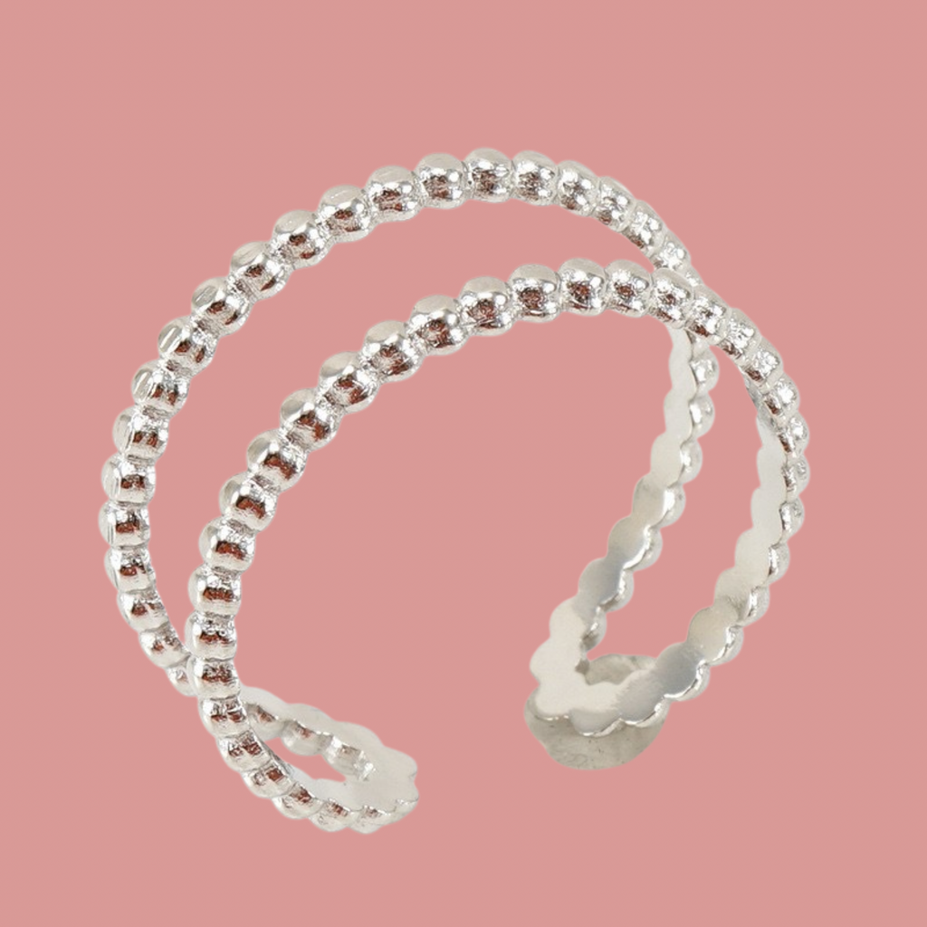 Golden Bead Ring