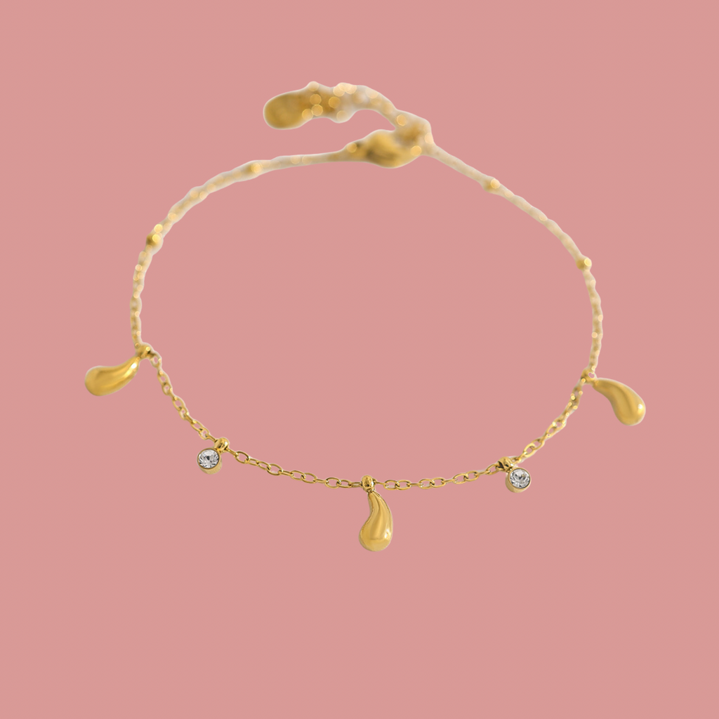 Golden Drop Armband