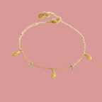 Golden Drop Armband