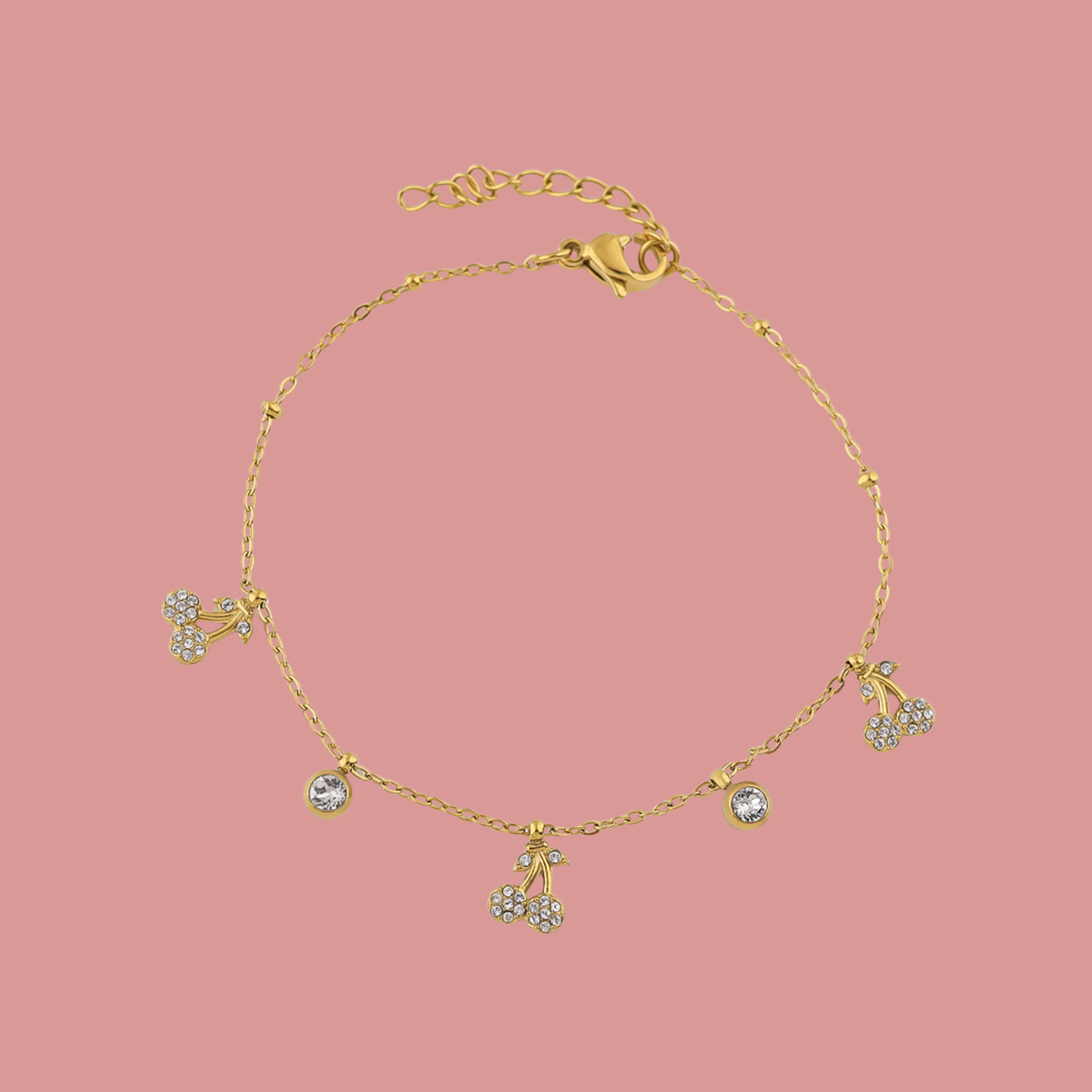 Cherry Glow Armband