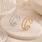 Golden Bead Ring