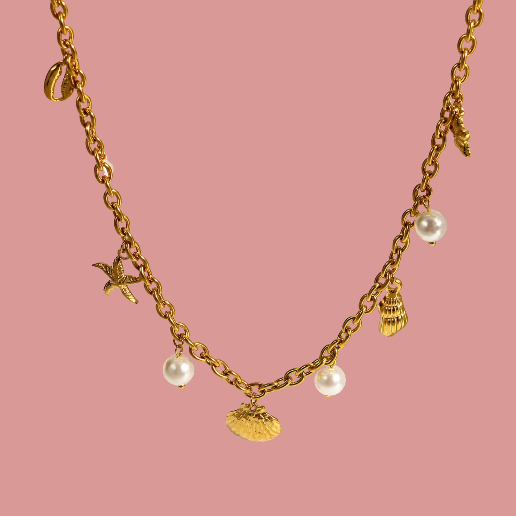 Ocean Charm Necklace