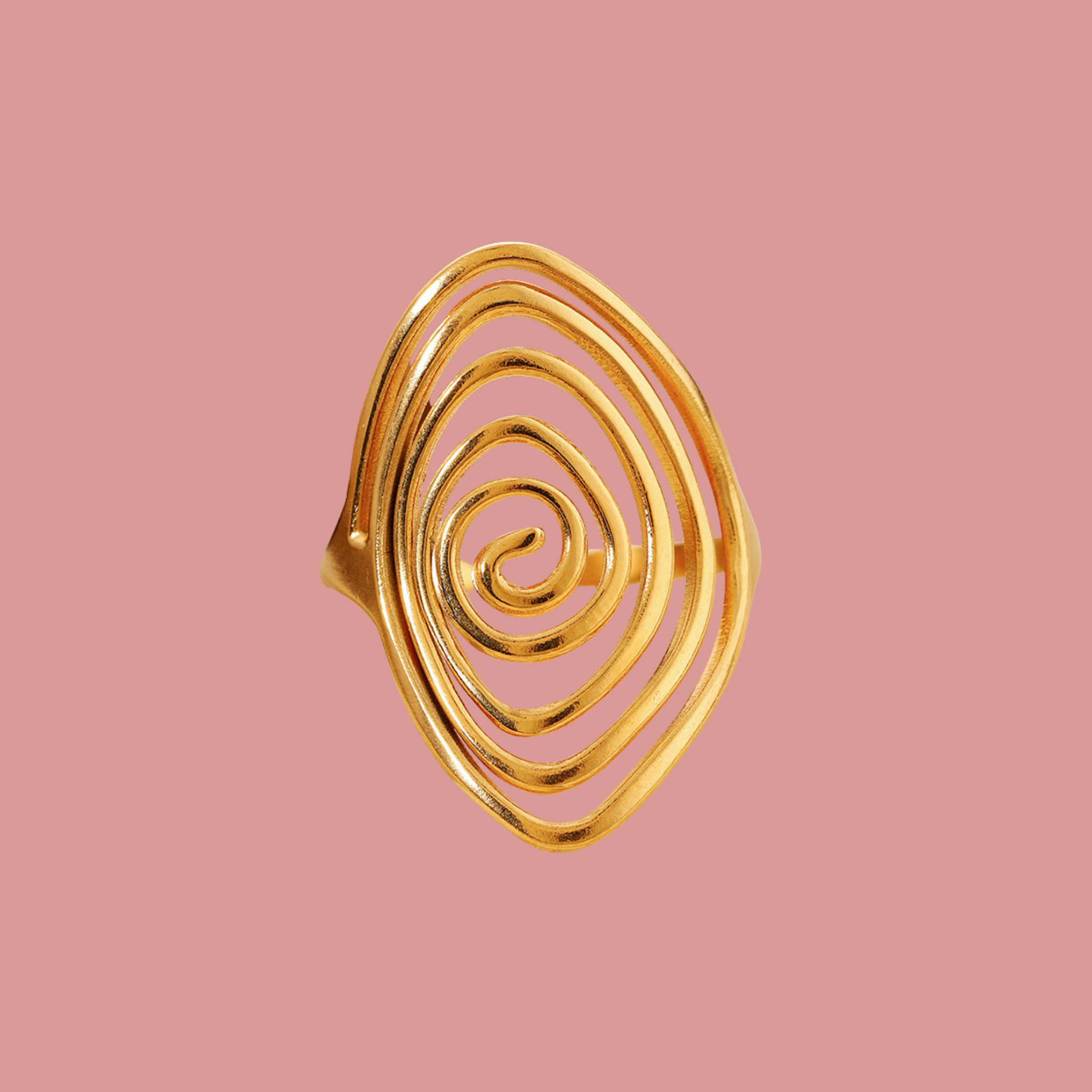 Spiral Glow Ring