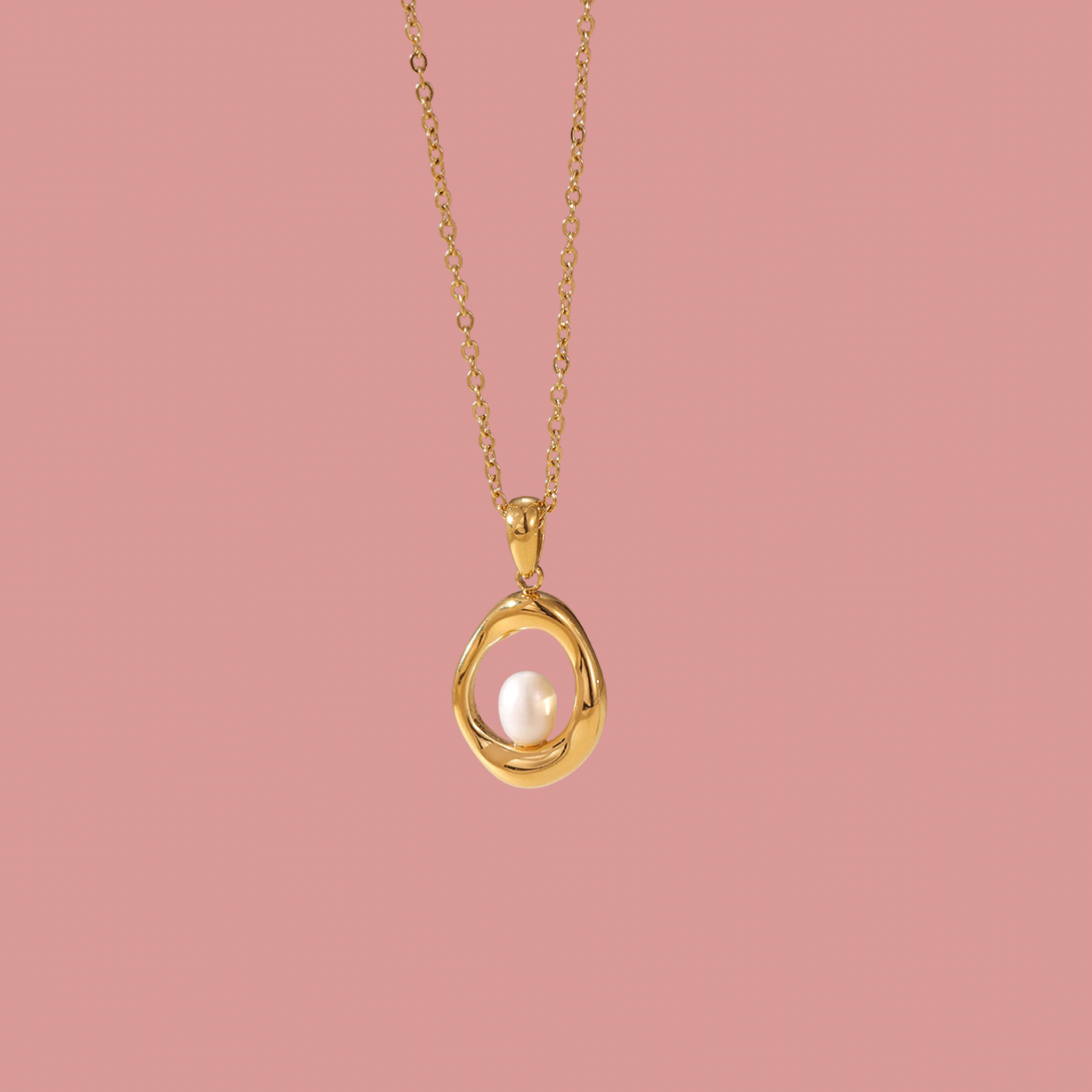 Pearl Halo Necklace