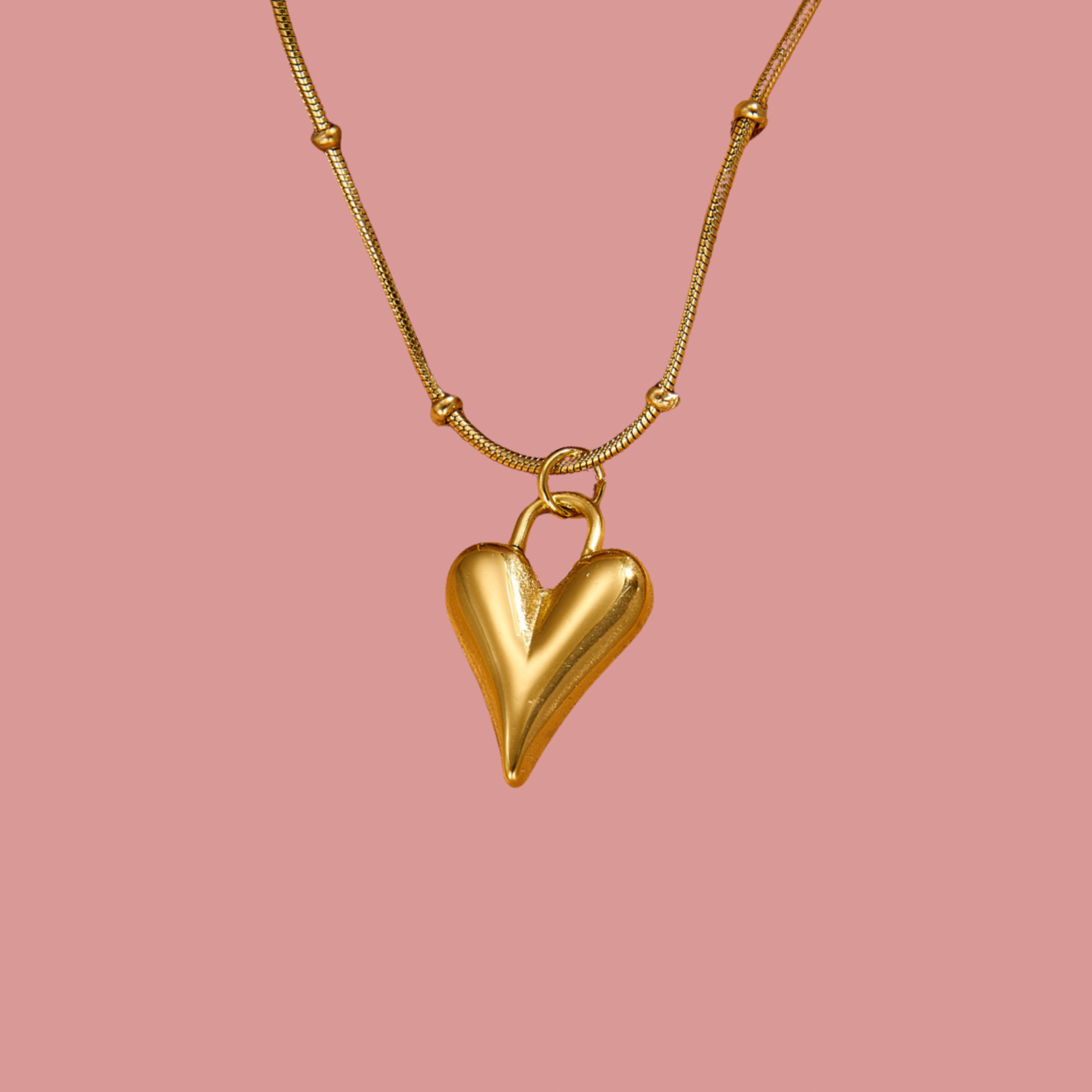 Heart Glow Halskette
