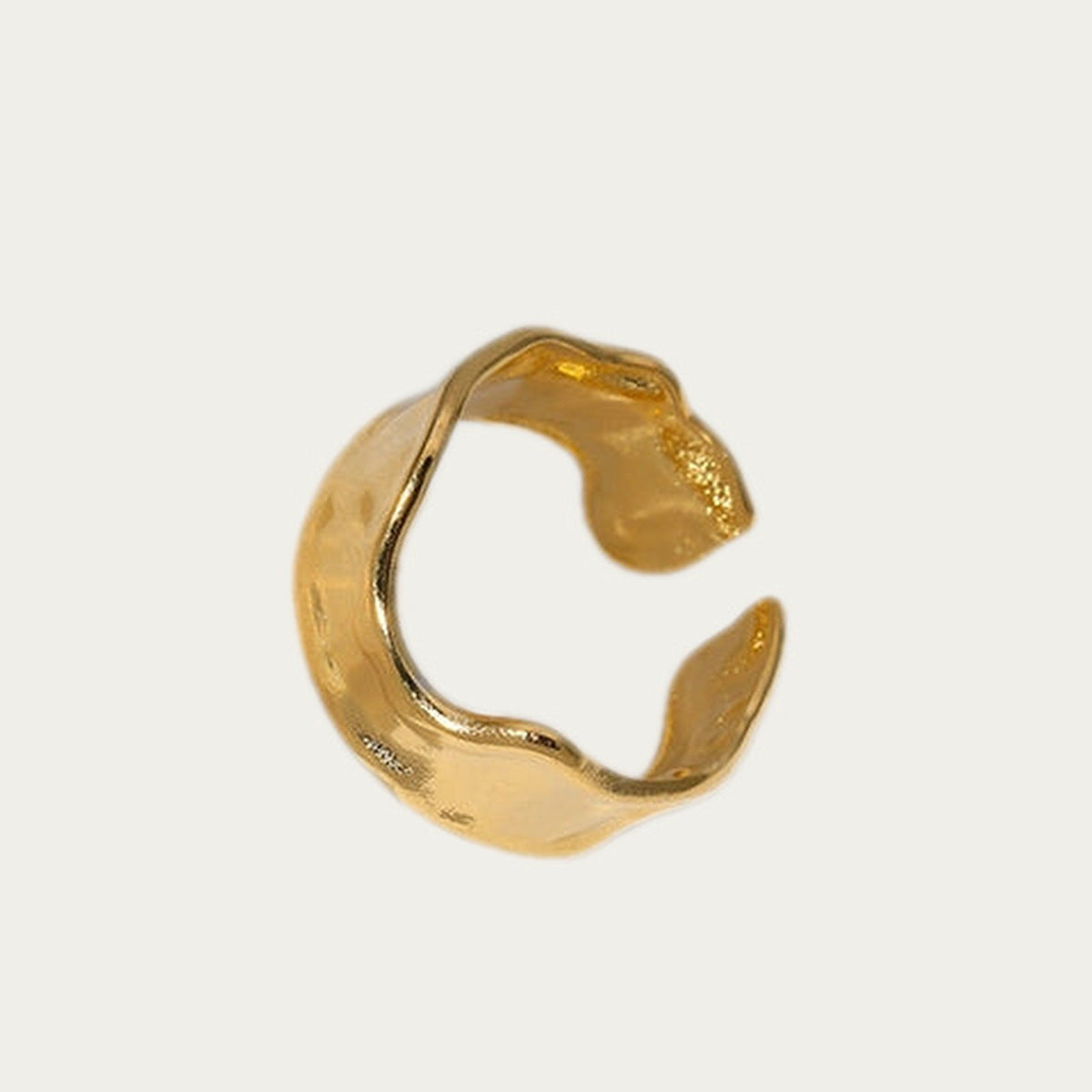 byLamari Dorea Ring - Ring aus Edelstahl, wasserfest, Gold