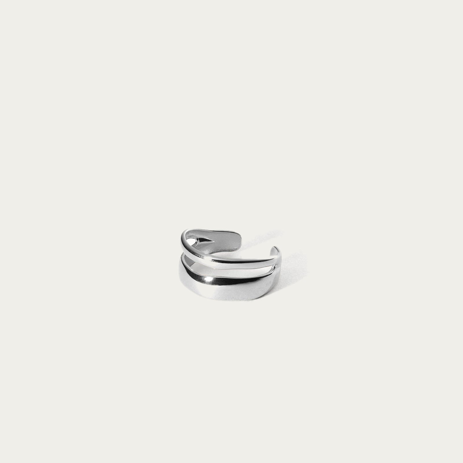 byLamari Ronja Ring - Ring aus Edelstahl, wasserfest, Silber