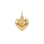 Herz Charm in Gold